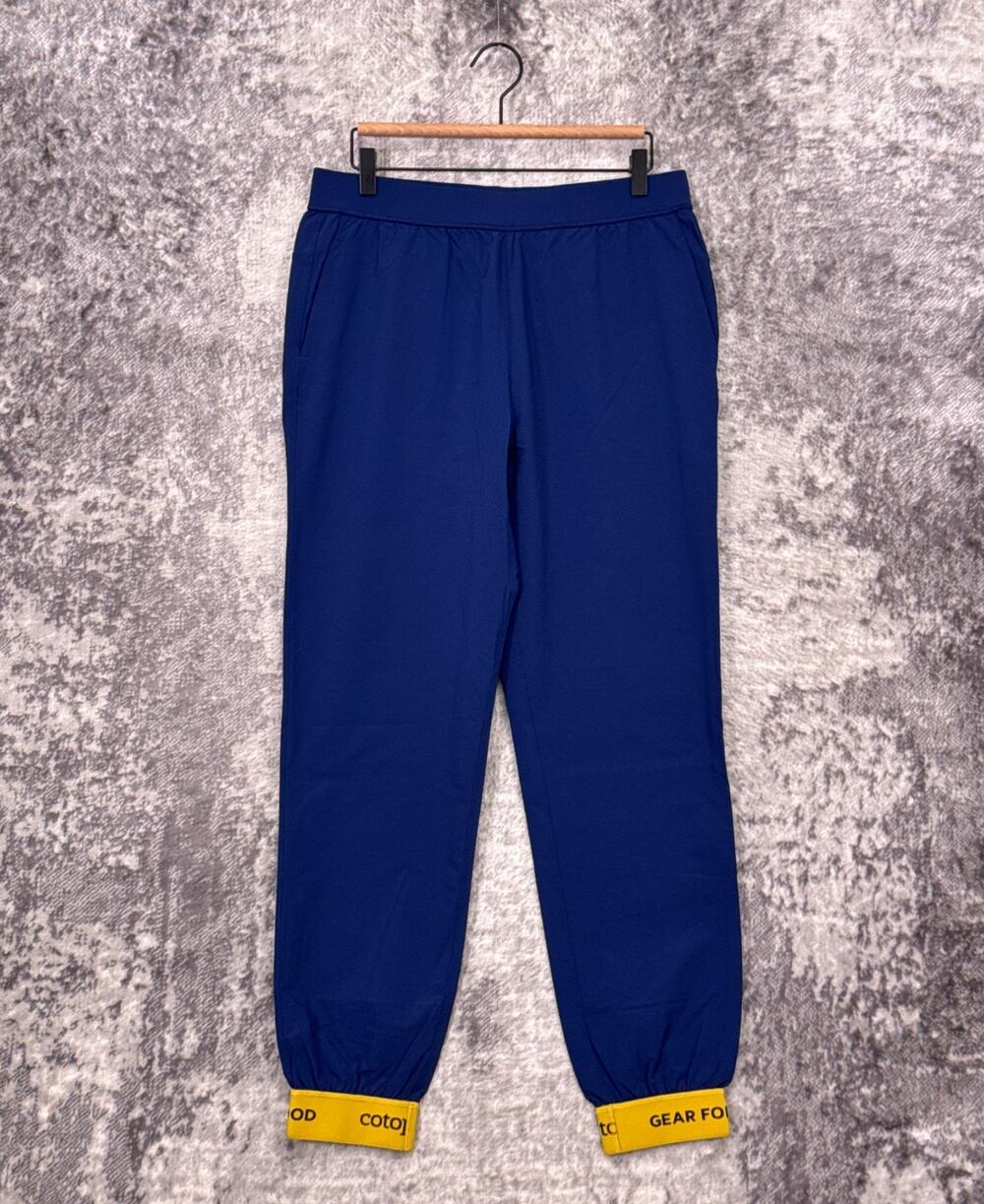 Cotopaxi Ara Jogger Pants Medium Mens Blue & Yellow